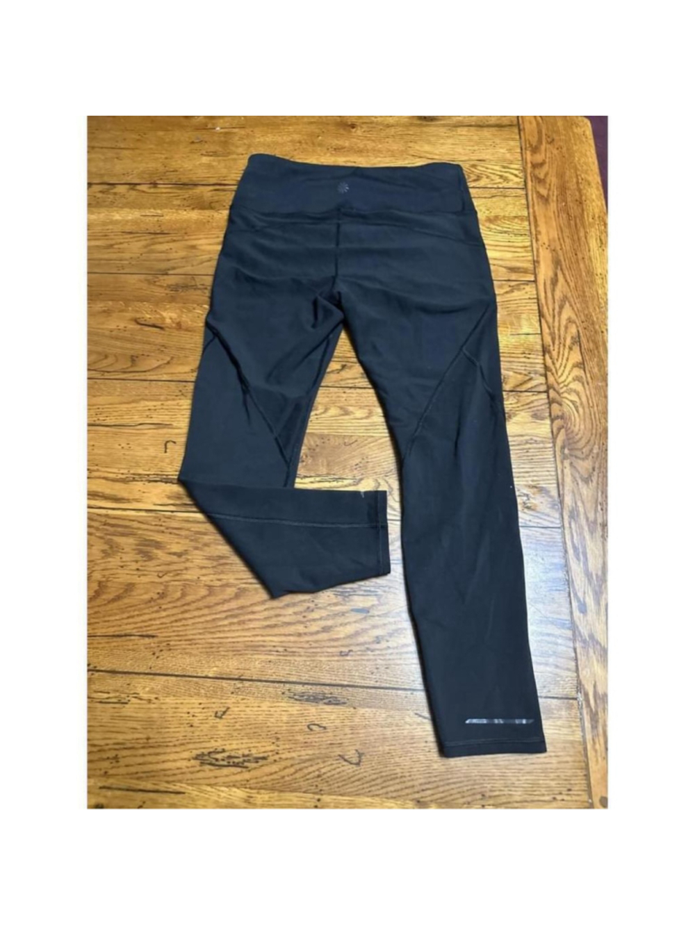 Athleta Womens Athletic Stellar Cropped Gym Workout Pants Black M L95